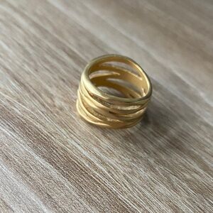 Premier Designs Gold-Tone Layered Ring